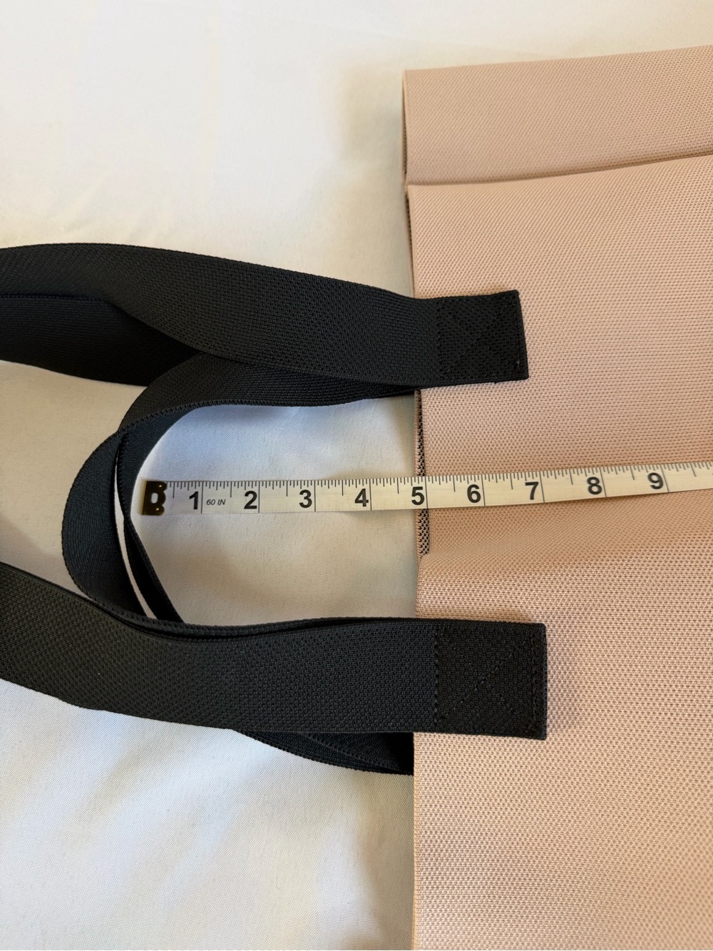 All Saints Pink Canvas Tote with Black Logo and Handles - Picture 8 of 11